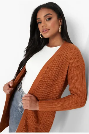 Boohoo Womens Petite Edge To Edge Cardigan - - 0