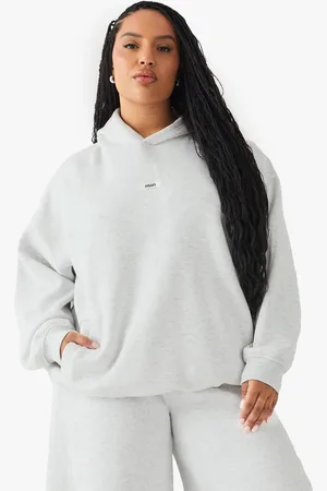 Boohoo Womens Plus Dsgn Studio Oversized Hoodie - - 12