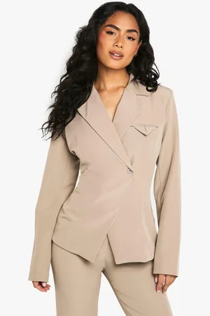 Boohoo Womens Pocket Detail Structured Blazer - - 4