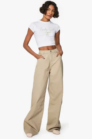 Boohoo Womens Tall Basic Wide Leg Jean - - 6/36L