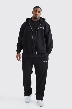 Oversized Bonded Scuba Hooded Tracksuit