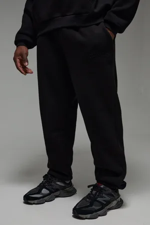 Boohoo Mens Man Active One More Rep Embossed Oversized Sweatpants