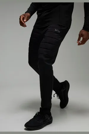 Boohoo Mens Man Active Lightweight Quilted Sweatpants