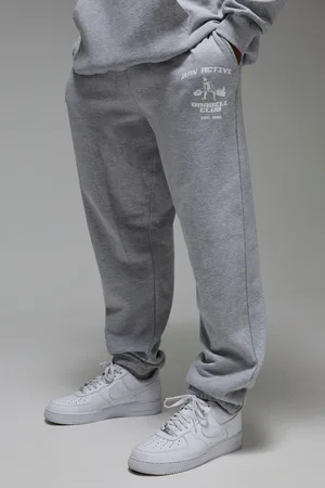 Boohoo Mens Man Active Oversized Barbell Club Sweatpants