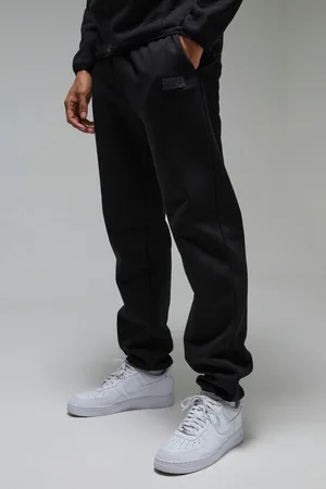 Boohoo Mens Man Active Regular Fit Badge Sweatpants