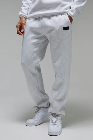 Boohoo Mens Man Active Regular Fit Badge Sweatpants