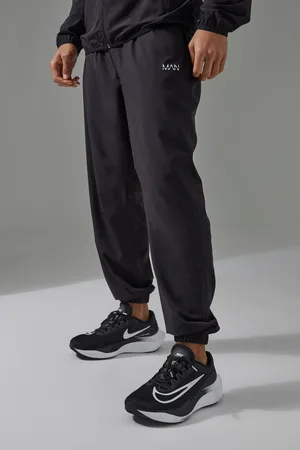 Boohoo Mens Man Active Cuffed Hem Regular Fit Sweatpants