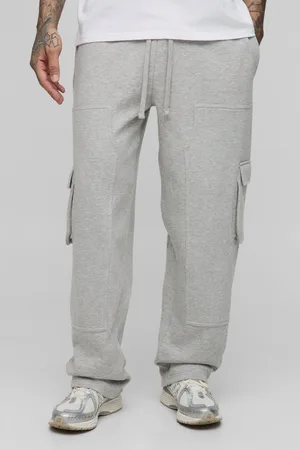 Boohoo Mens Tall Oversized Carpenter Cargo Sweatpants