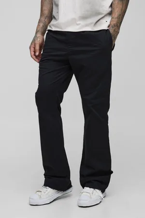 Boohoo Mens Tall Elasticated Waist Flared Pants