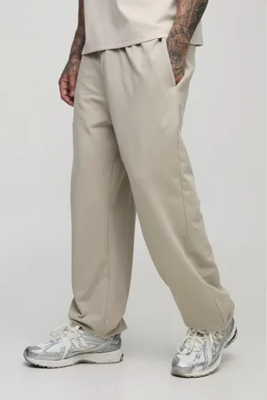 Boohoo Mens Tall Lightweight Oversized Fit Basic Sweatpants