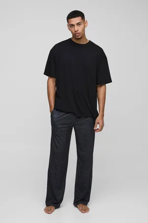 Boohoo Mens Relaxed Tonal Heart Lounge Set