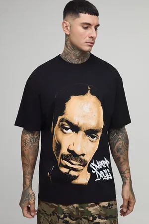 Boohoo Mens Tall Oversized Snoop Dog License Print T-Shirt