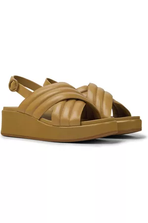 Camper Women Leather Sandals - Misia - Sandals For Women - , Size 5, Smooth Leather