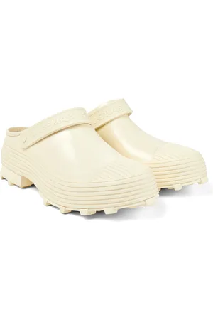 CamperLab leather slingback clogs - White