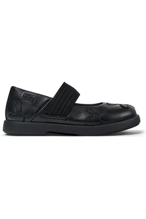 Camper Twins - Ballerinas for Girls - Black, size 8, Smooth leather