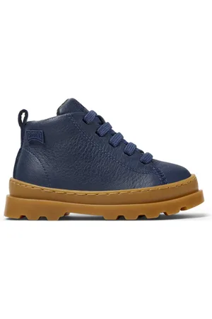 Camper Brutus - Ankle boots for First walkers - Blue, size 5, Smooth leather