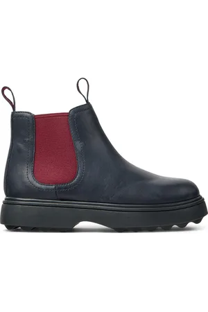 Camper Norte - Ankle boots for Girls - Black, size 8, Smooth leather