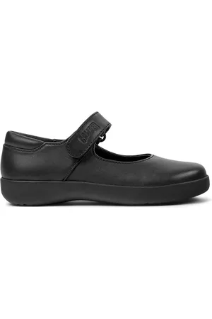 Camper Spiral Comet - Ballerinas for Girls - Black, size 8, Smooth leather