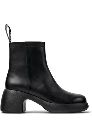 Camper Thelma - Ankle boots for Women - Black, size 6, Smooth leather