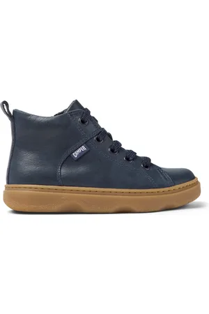 Camper Kiddo - Ankle boots for Girls - Blue, size 8, Smooth leather
