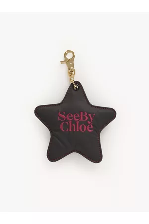 See by Chloé Joy Rider padded star key chain Size OneSize 100% Polyester