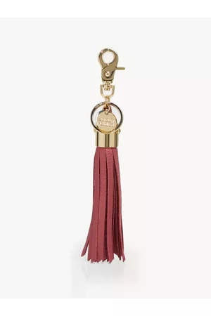 See by Chloé Women Keychains - Vicki key chain Pink Size OneSize 100% Bovine leather