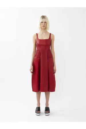 Chloé Women Summer Dresses - Sun dress Size 4 100% Lambskin