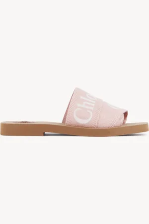 Chloé Woody mule Size 9 90% Linen, 10% Polyester