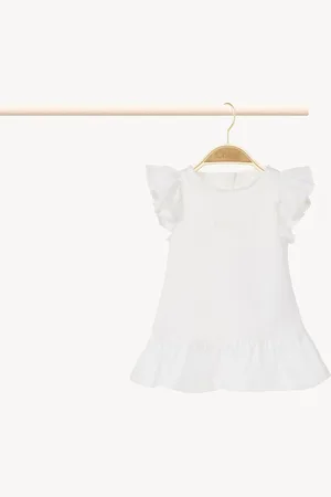 Chloé Baby dress & bloomers set Size 15-18 100% Cotton
