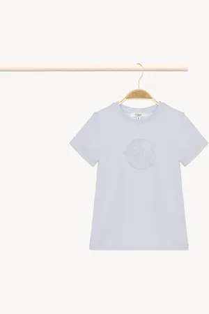 Chloé Logo T-shirt Size 5 100% Cotton