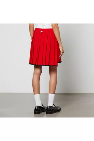Thom Browne Women Pleated Skirts - Thigh Length Pleated Skirt