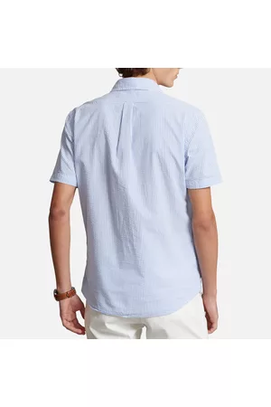 Ralph Lauren Men Short sleeved Shirts - Men's Short Sleeved Seersucker Shirt