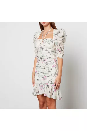 Isabel Marant Women Printed Dresses - Marant Etoile Galdino Floral Cotton Dress