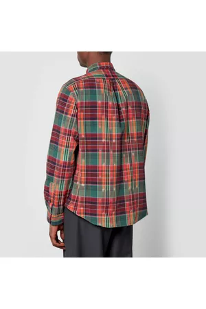 Ralph Lauren Men Shirts - Checked Cotton-Blend Shirt