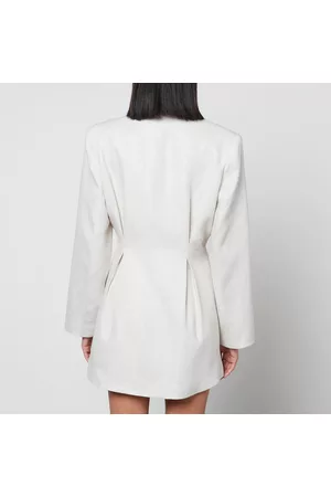 ANINE BING Women Blazer Dresses - Taya Linen Blazer Dress