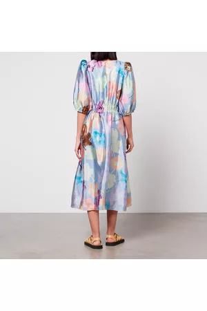 STINE GOYA Women Midi Dresses - Elizabeth Satin Midi Dress