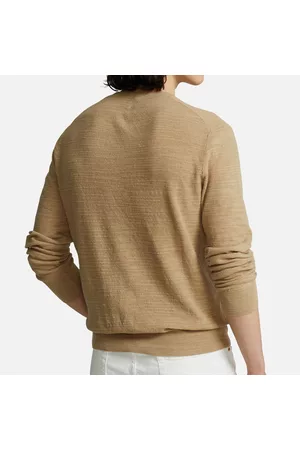 Ralph Lauren Men Sweaters - Cotton and Linen-Blend Jumper