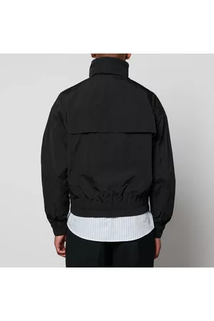 Ami Men Sports Jackets - Logo-Appliquéd Nylon Windbreaker