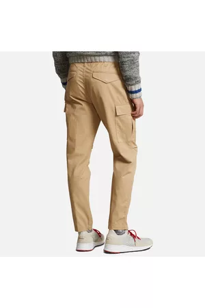 Ralph Lauren Men Twill Cargo Pants - Men's Slim Fit Twill Cargo Trousers