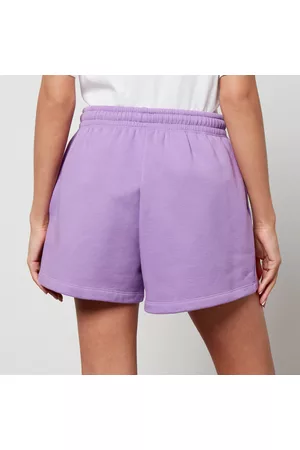 ROTATE Women Shorts - ROTATE Fleece-Back Cotton-Jersey Shorts
