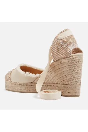 Castaner Women Wedges - Women's Carina Canvas Wedge Espadrilles