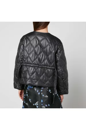 Ganni Women Quilted Jackets - Quilted Shell Jacket