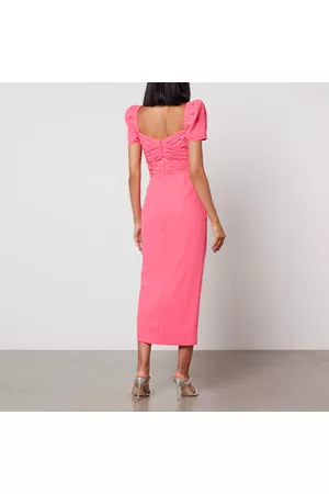 Self-Portrait Women Midi Dresses - Iris Crepe Midi Dress