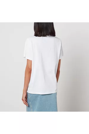 Ganni Women T-Shirts - Future Organic Cotton-Jersey T-Shirt