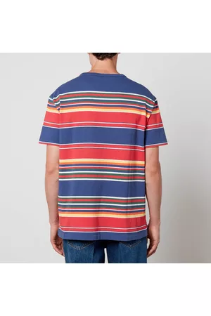 Ralph Lauren Men Polo T-Shirts - Striped Cotton T-Shirt
