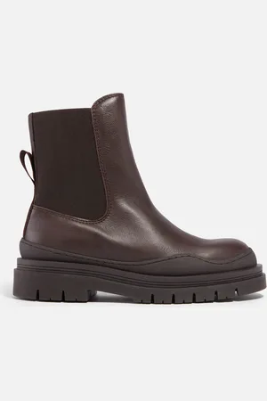 See by Chloé Alli Leather Chelsea Boots - UK 7