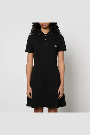 Paul Smith Zebra Cotton-Piqué Polo Dress - M