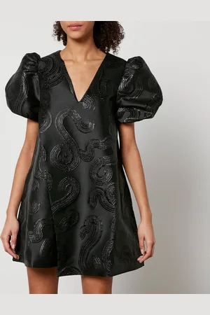 STINE GOYA Brethel Jacquard Midi Dress - XS