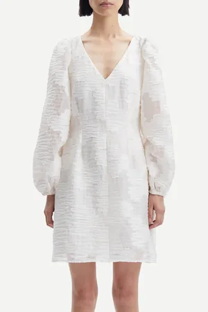 Samsøe Samsøe Anai Fil-Coupé Mini Dress - XS