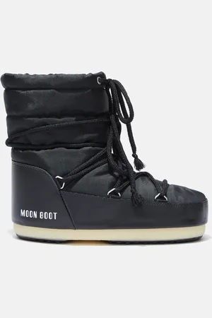Moon Boot Light Low Water-Resistant Nylon Boots - UK 2.5-3.5